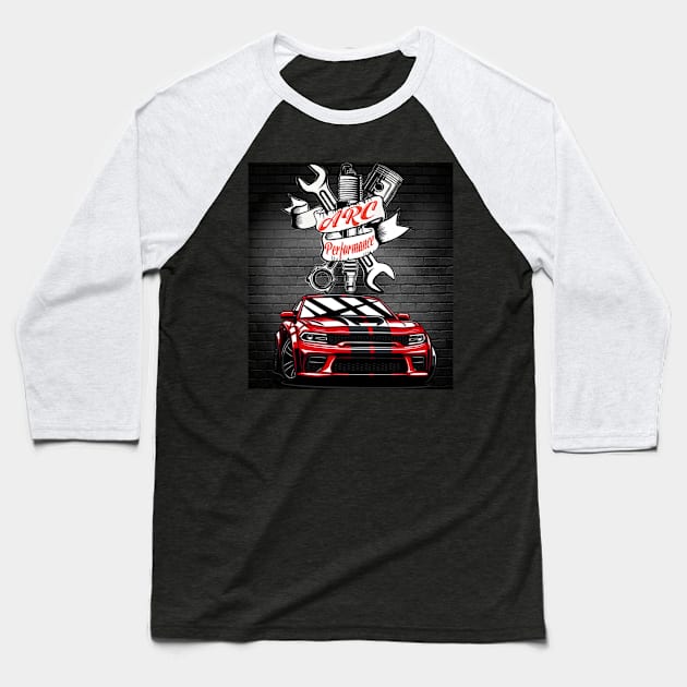 ARC Performance Dodge ScatPack Baseball T-Shirt by InkedByMark